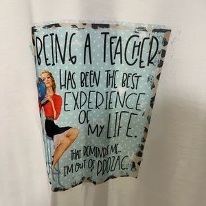 🐶 2/$15, 3/$20 Being a teacher tee